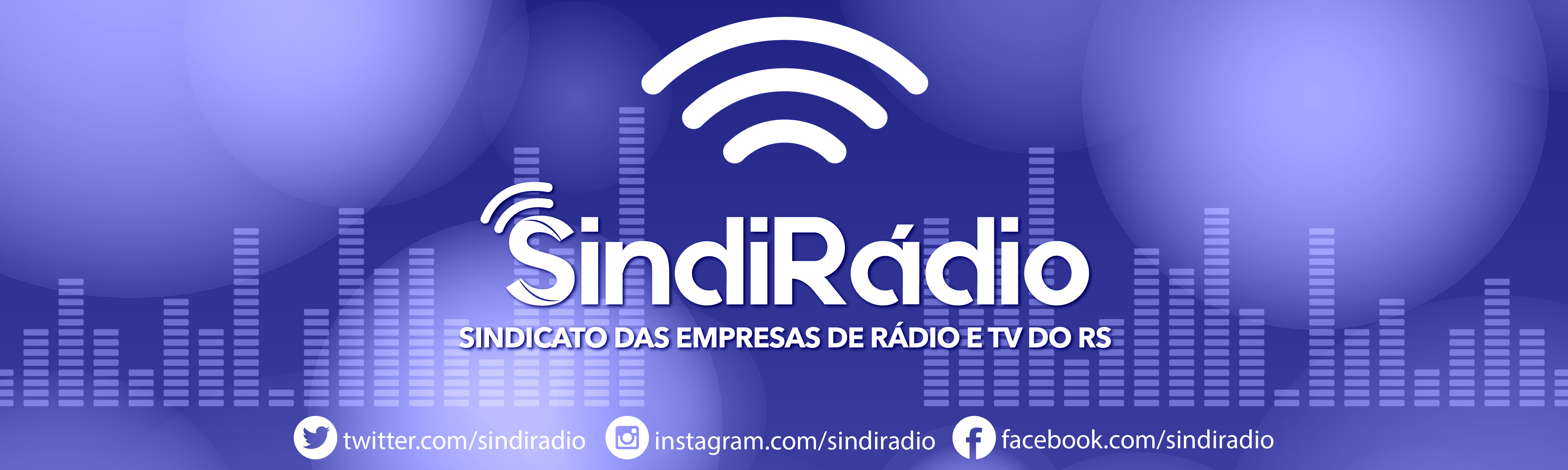 Siga o SindiRádio nas Redes