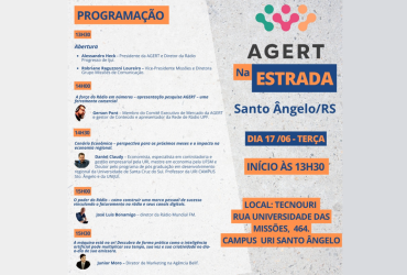 AGERT na ESTRADA &ndash; Santo &Acirc;ngelo - 17/06, &agrave;s 13h30